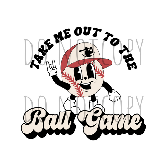 Take me out to the ball game DTF transfer C11