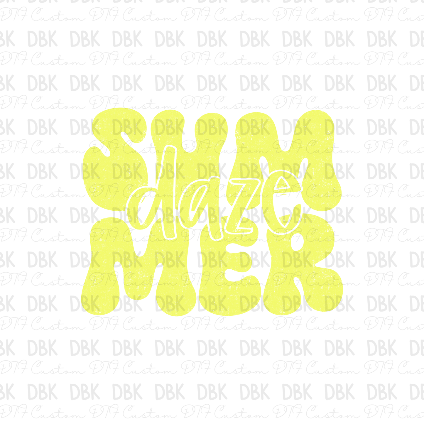 Summer Vibes DTF Transfer