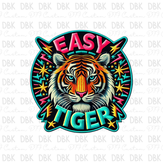 Easy Tiger DTF transfer B15