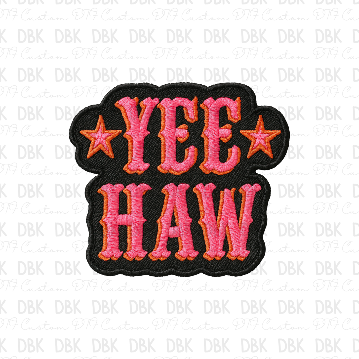 Yee Haw DTF transfer B359