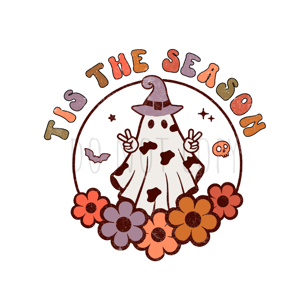 Tis' the season halloween DTF transfer H58