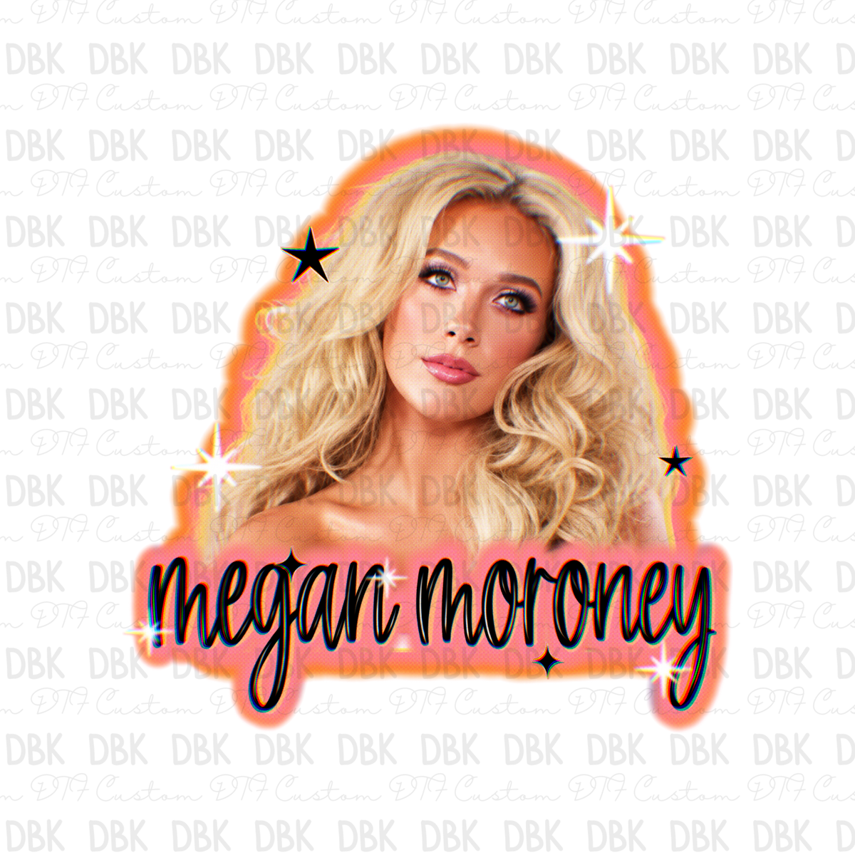 Airbrushed DTF Transfer #10