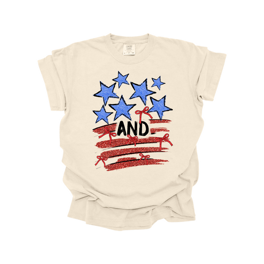 Stars & Stripes DTF Transfer R201