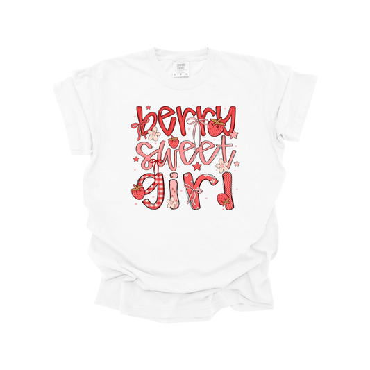 Berry sweet girl DTF Transfer