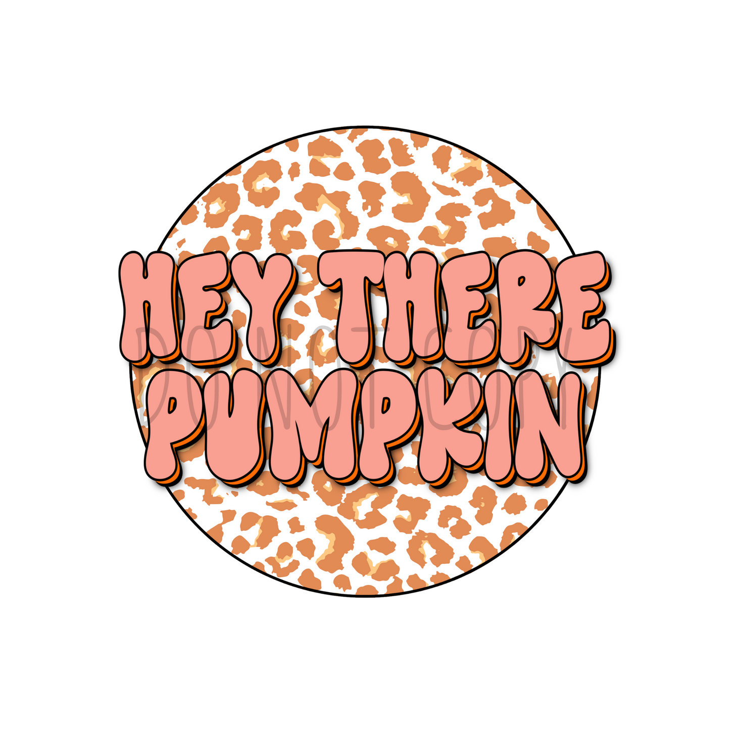 Hey there Pumpkin DTF transfer F1