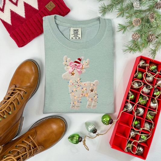 Girl Reindeer DTF Transfer