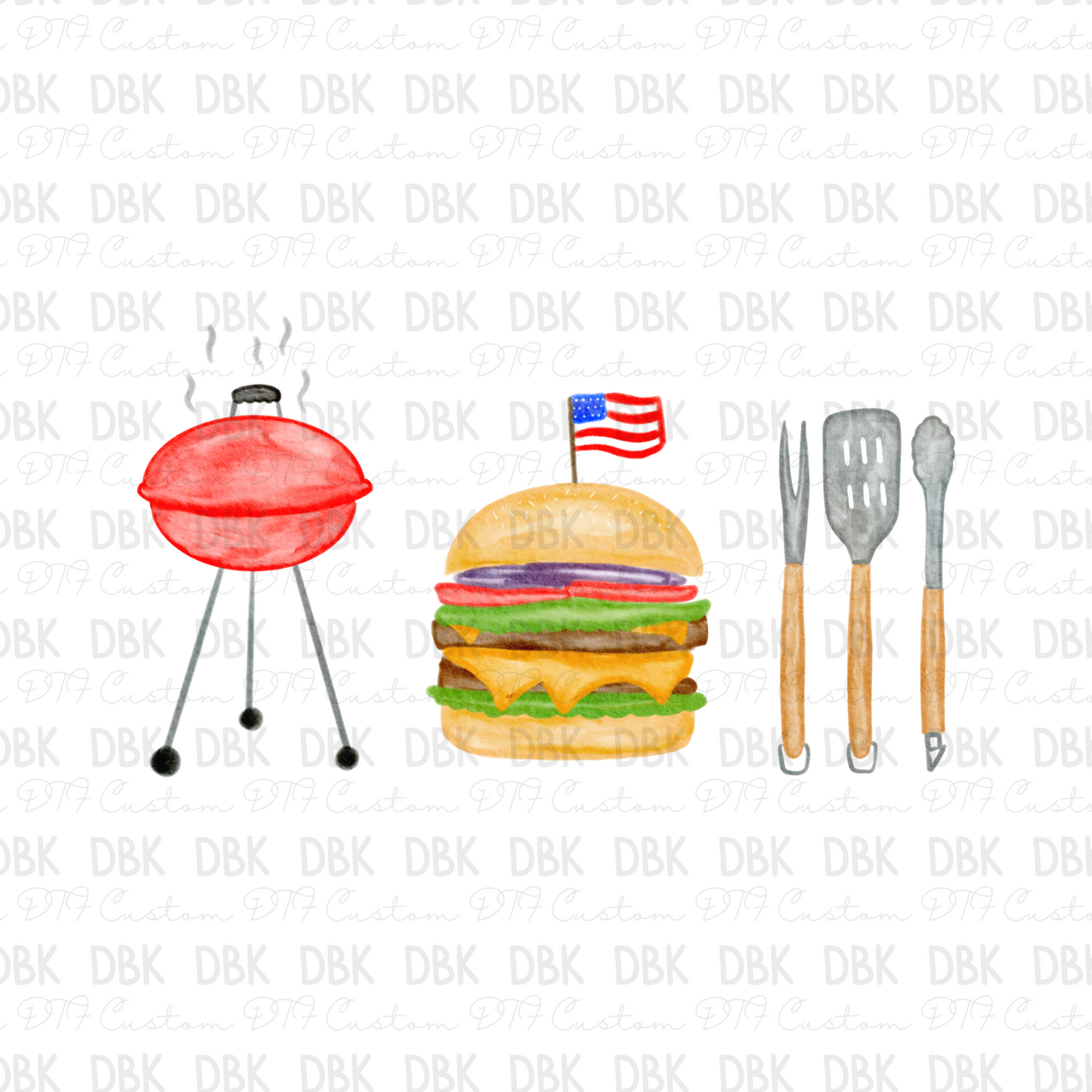 Grillin DTF Transfer R186