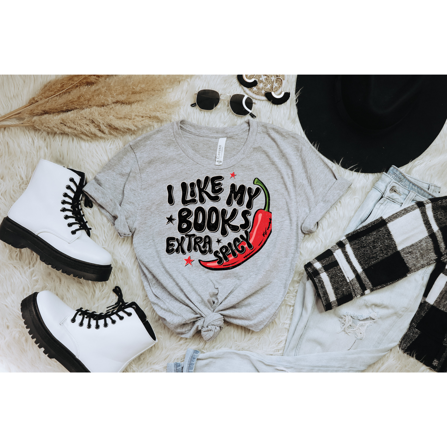 I like my books extra spicy DTF Transfer D57