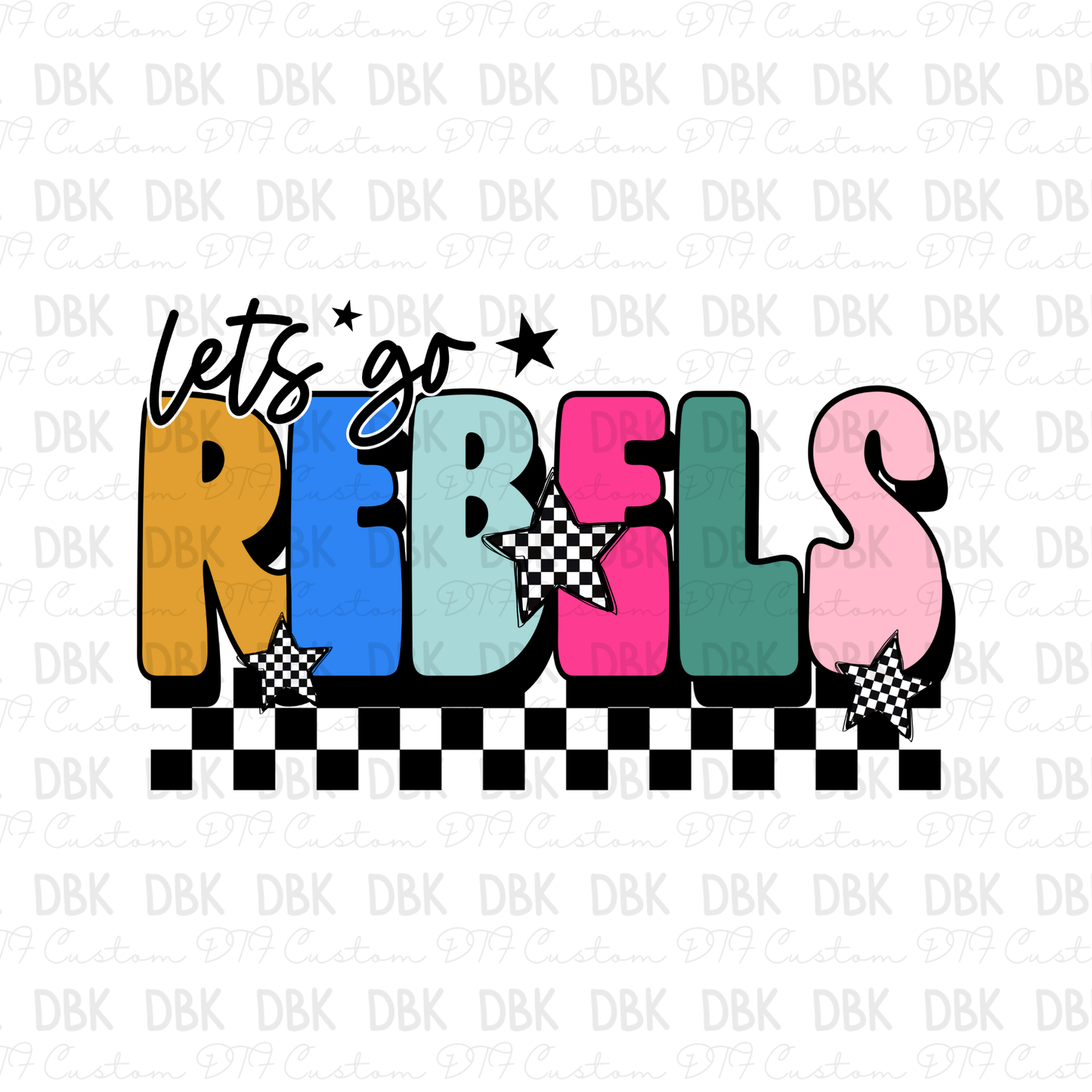 Rebels DTF Transfer