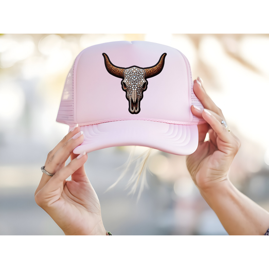 Skull DTF transfer B361