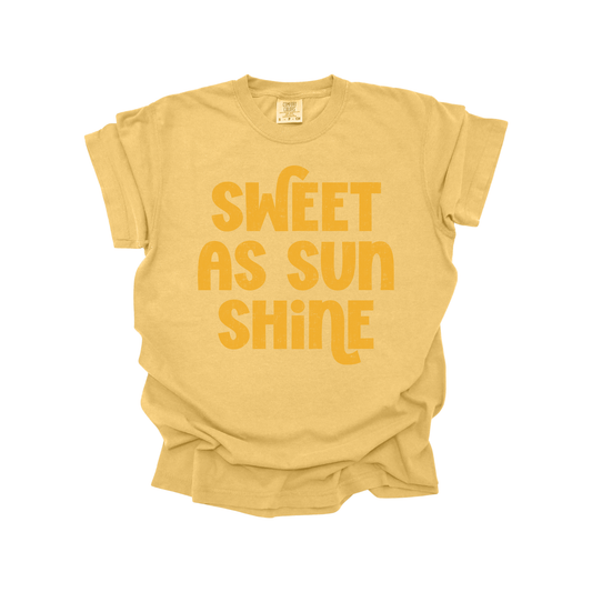Sweet as sunshine DTF Transfer