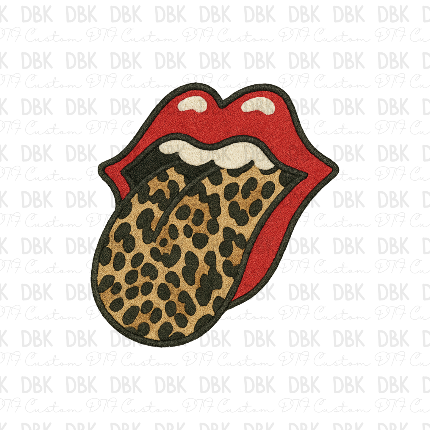 Tongue DTF transfer B363