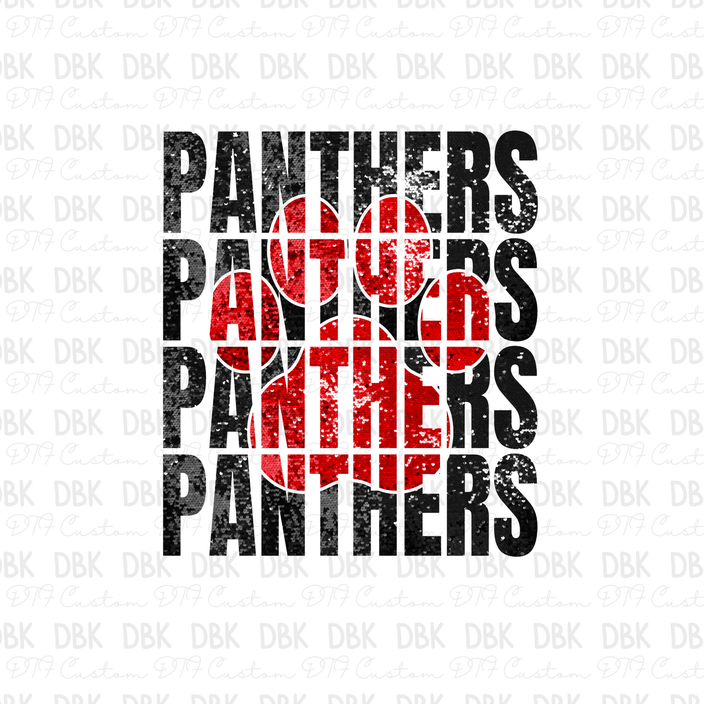 Panthers DTF Transfer