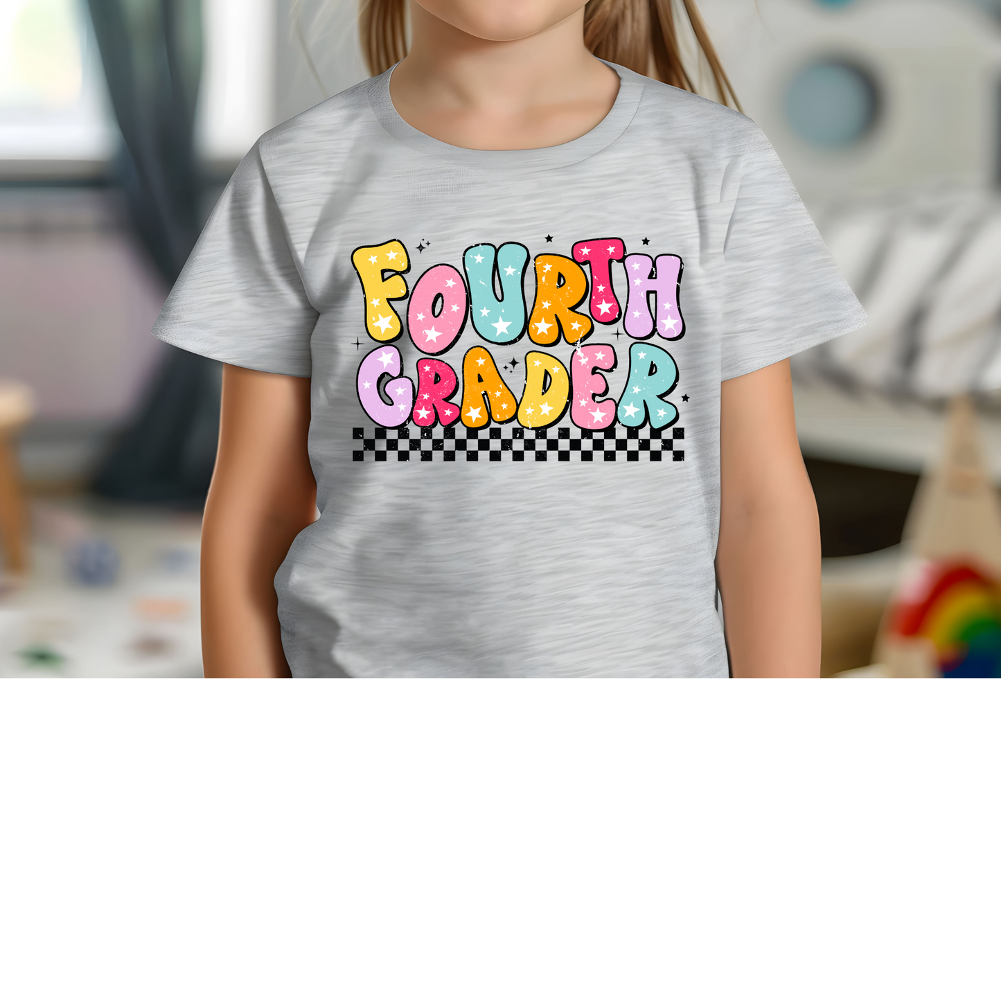 Fourth Grade DTF transfer A161