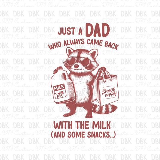 Just a dad DTF Transfer DD9