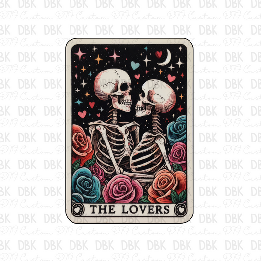The lovers Tarot DTF transfer