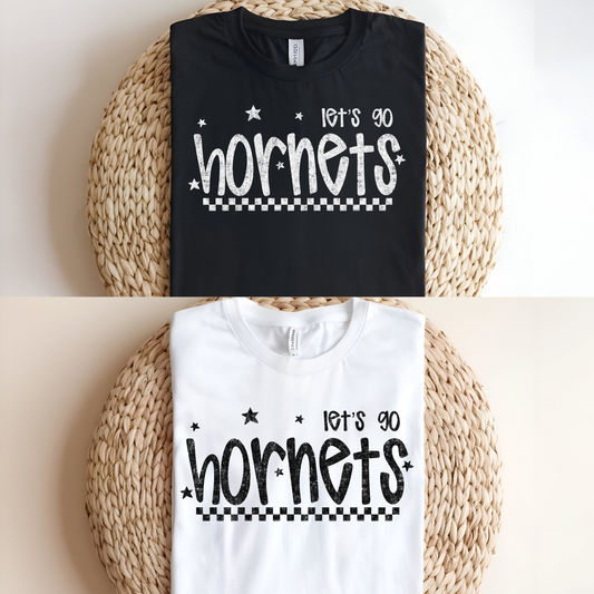 HORNETS DTF Transfer BLACK M183