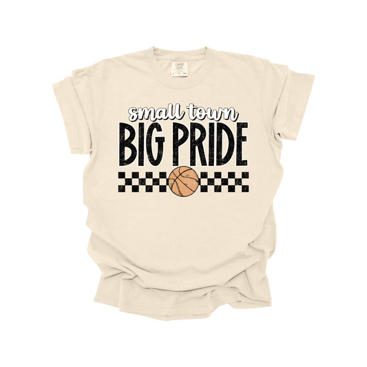 Small Town Big Pride Basketball DTF Transfer