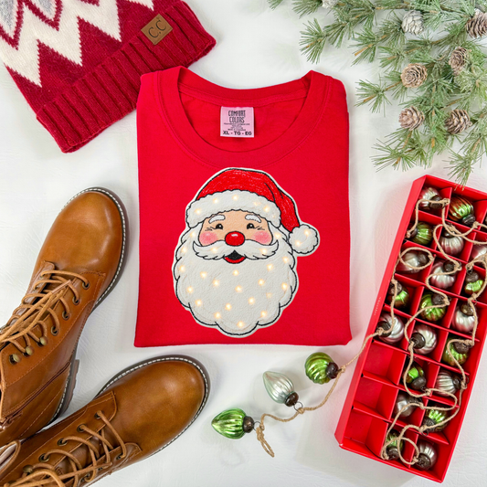 Santa Lights DTF Transfer