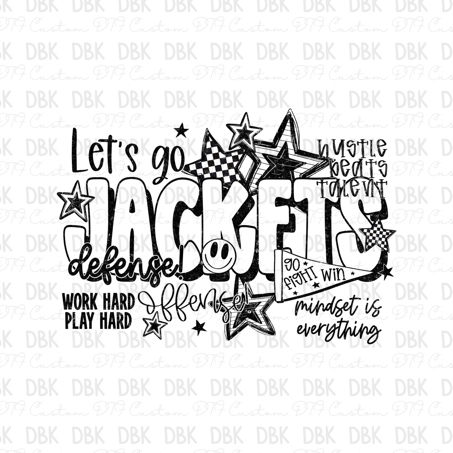 Jackets DTF Transfer