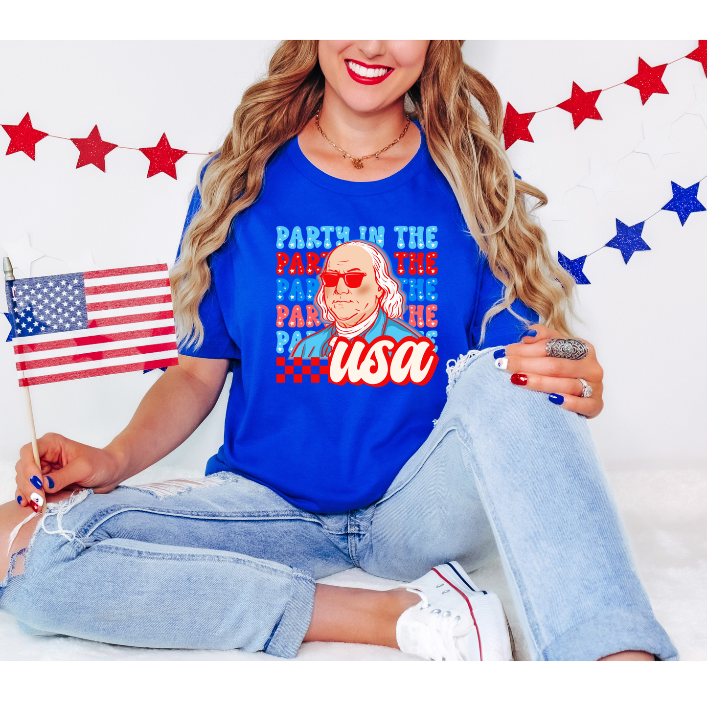 Party in the USA DTF Transfer