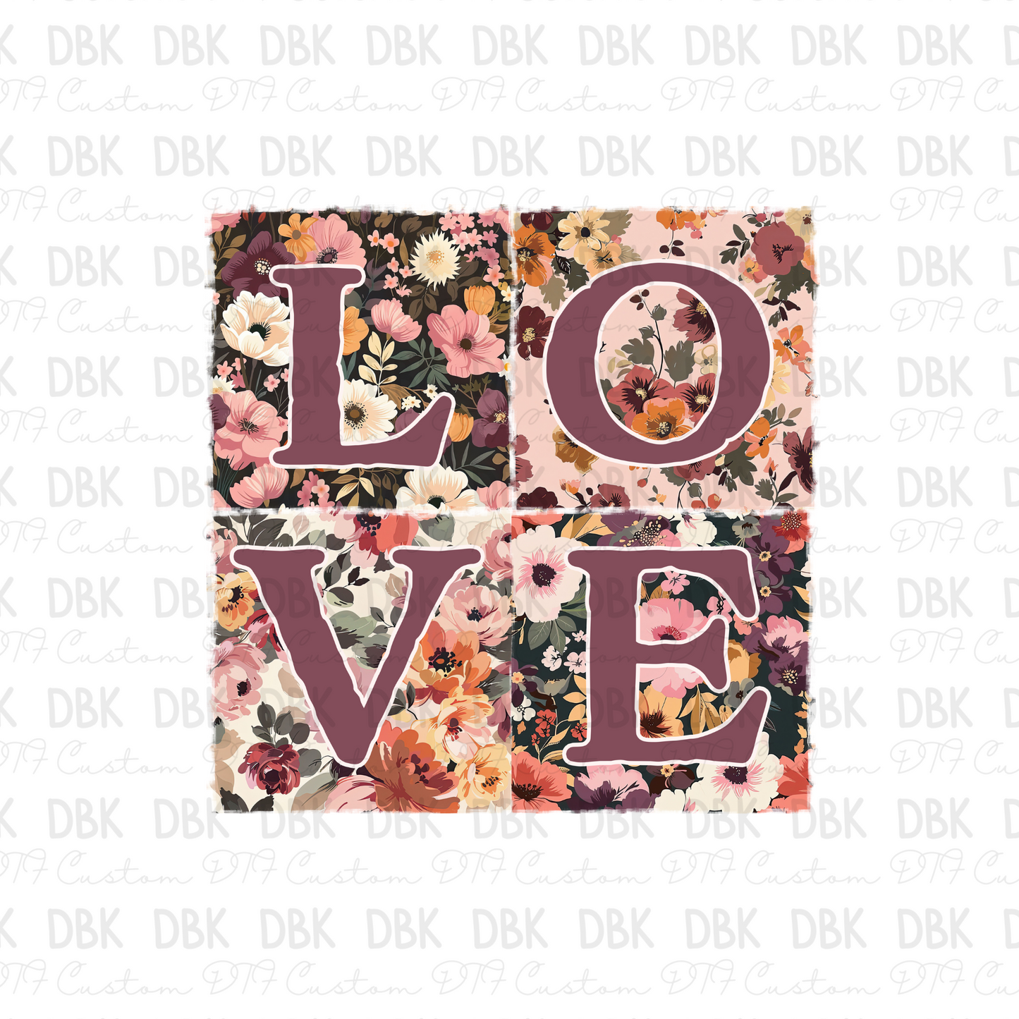 LOVE DTF Transfer