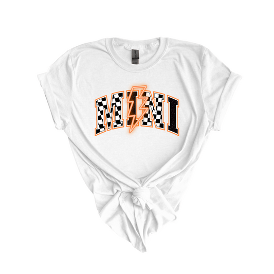 Mini Orange Bolt DTF Transfer K91