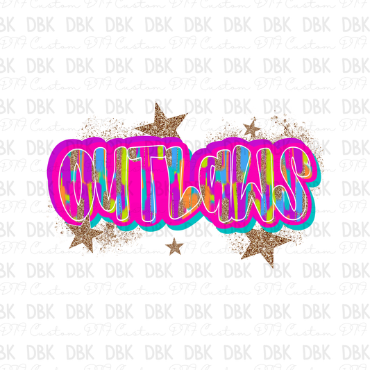 Outlaws DTF Transfer M207