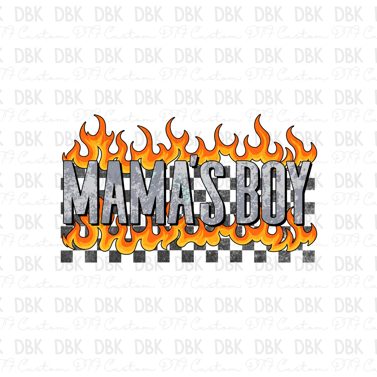 Mama's boy DTF transfer N203