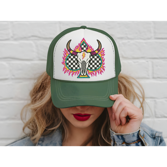 Skull DTF transfer B372