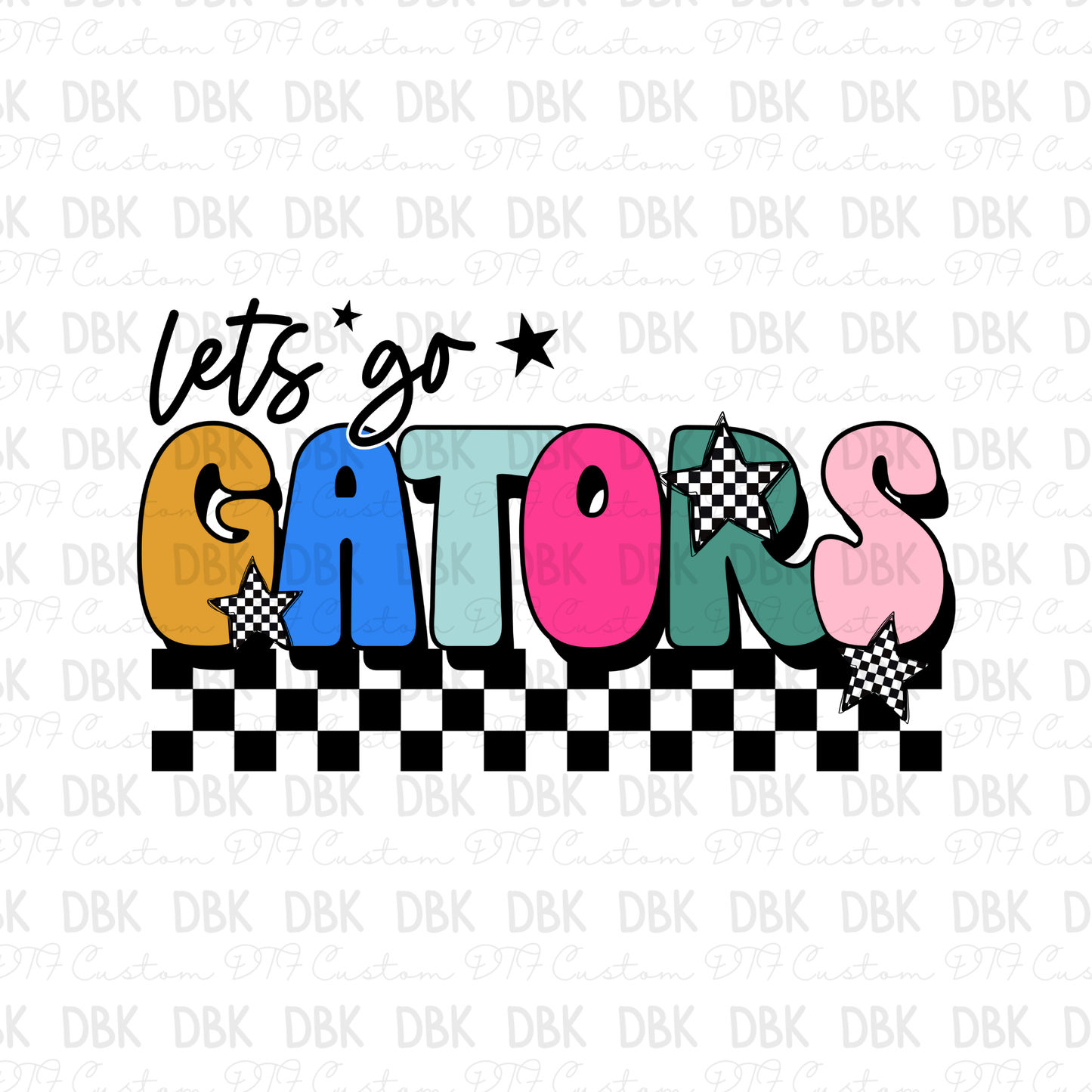 Gators DTF Transfer