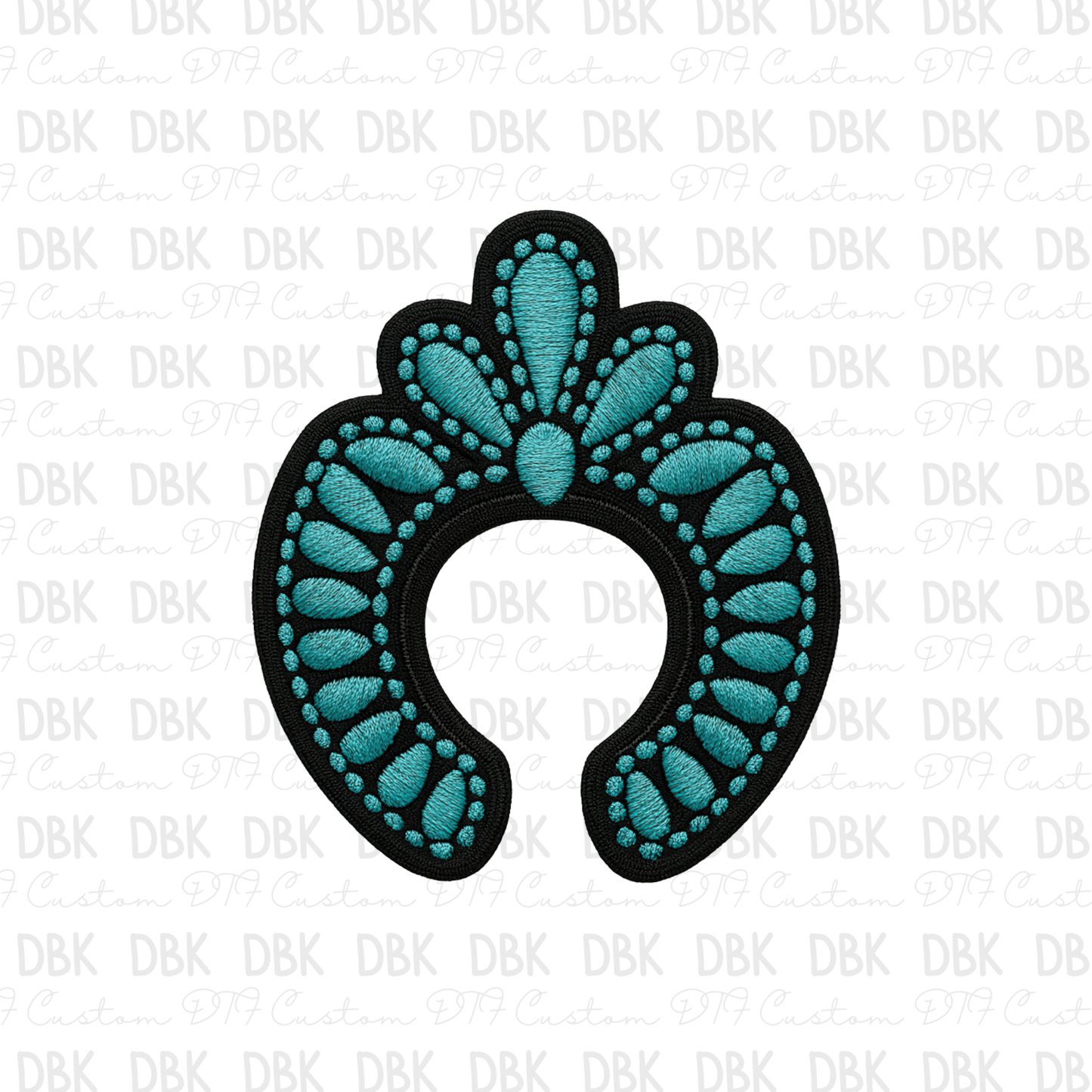 Necklace DTF transfer B374
