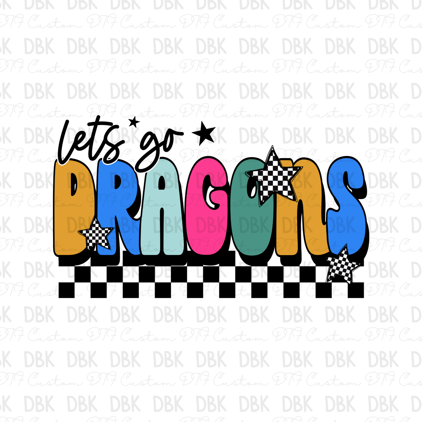 Dragons DTF Transfer
