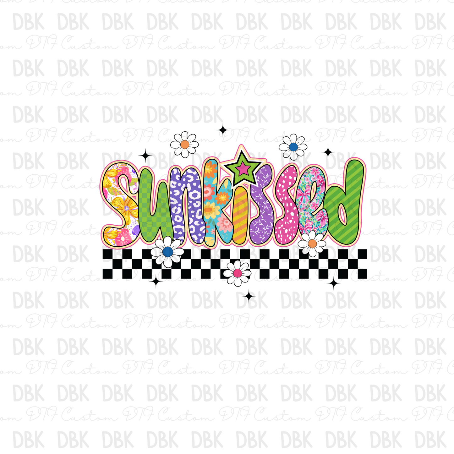 Sunkissed DTF Transfer S150