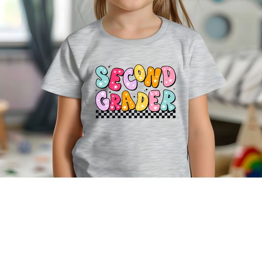 Second Grade DTF transfer A159