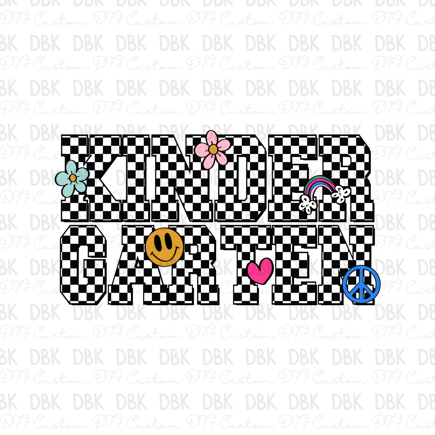 Kindergarten DTF Transfer A214