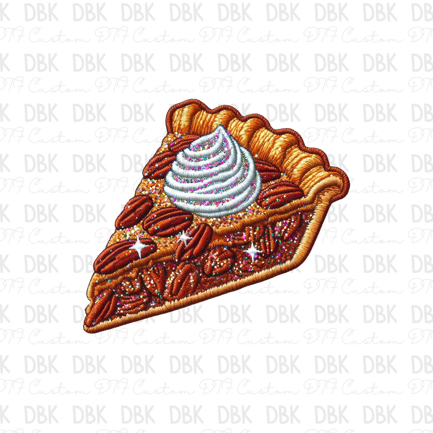 Pecan Pie DTF transfer B297