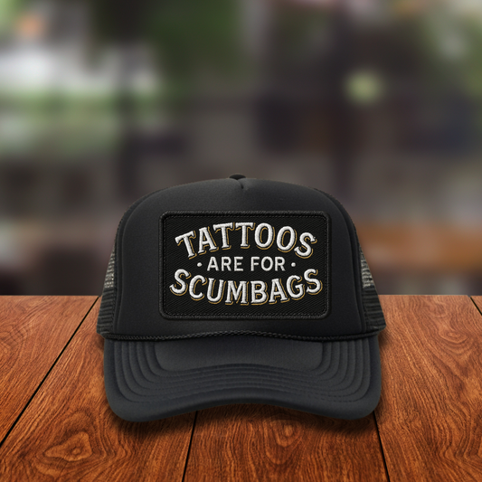 Tattoos are for scumbags DTF transfer B380