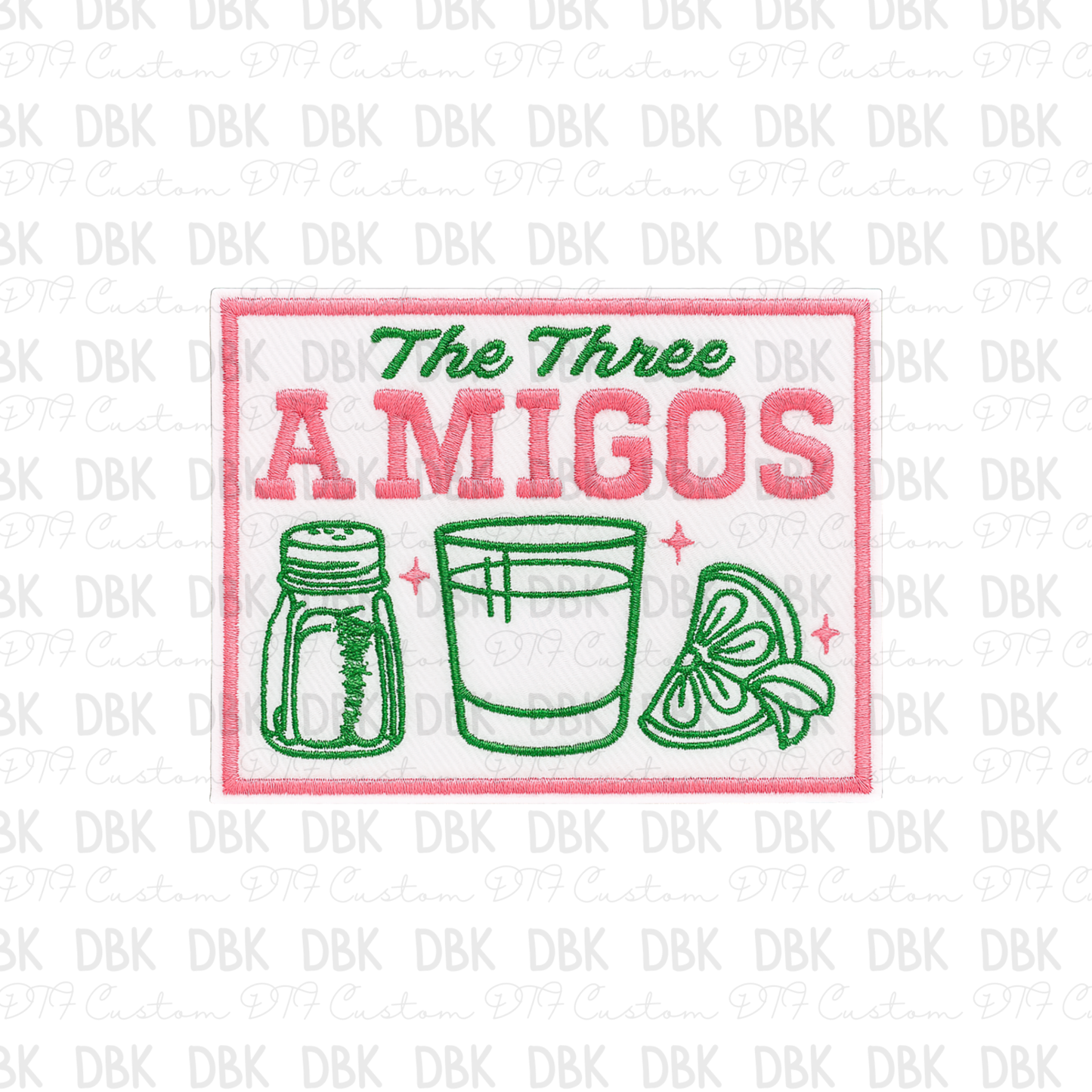 The three amigos DTF transfer B381