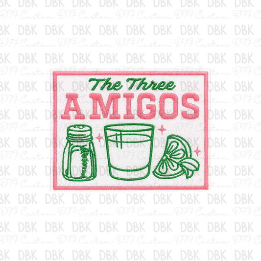The three amigos DTF transfer B381