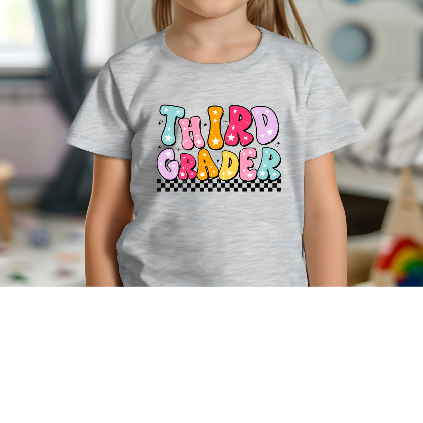 Third Grade DTF transfer A158