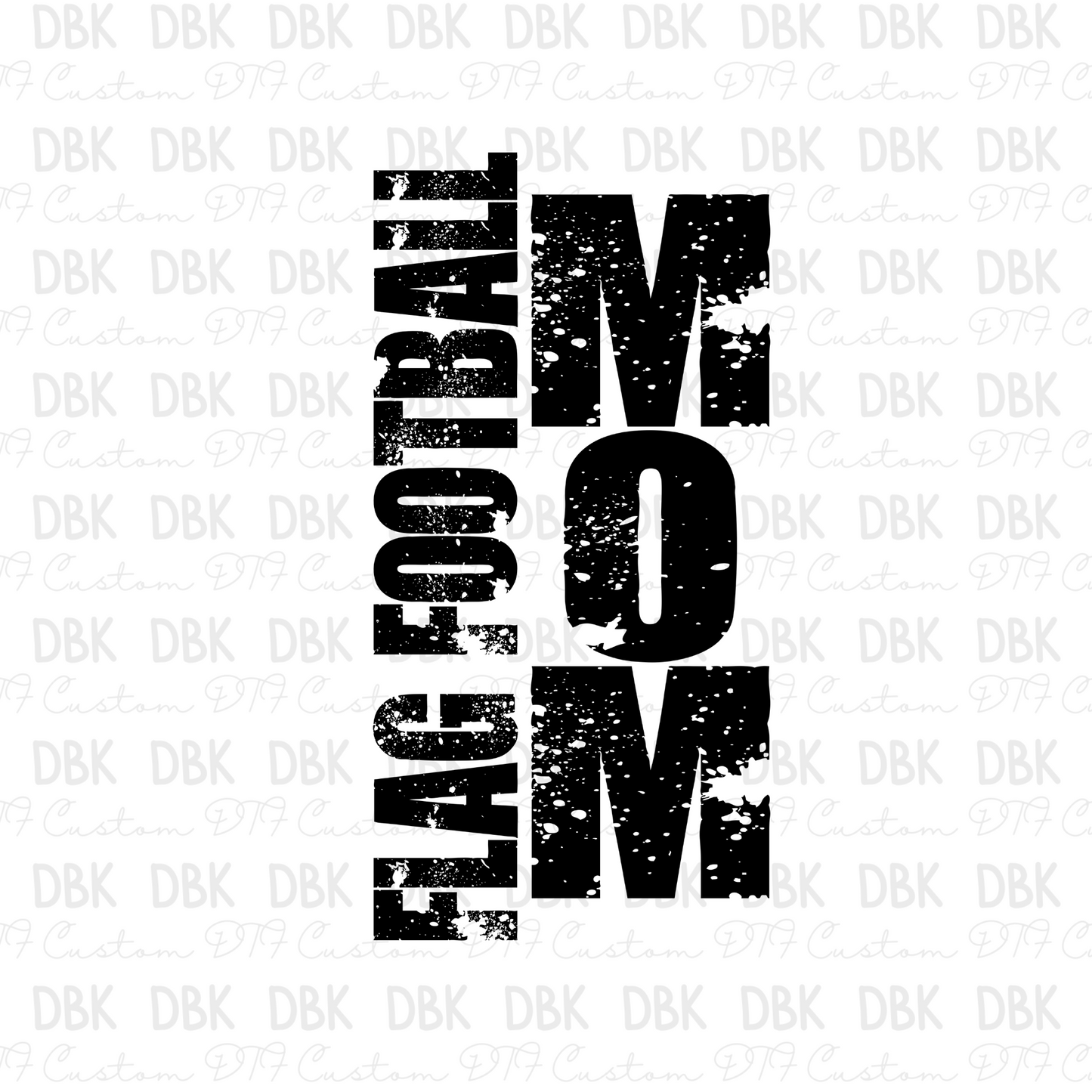 Flag Football Mom DTF Transfer C245