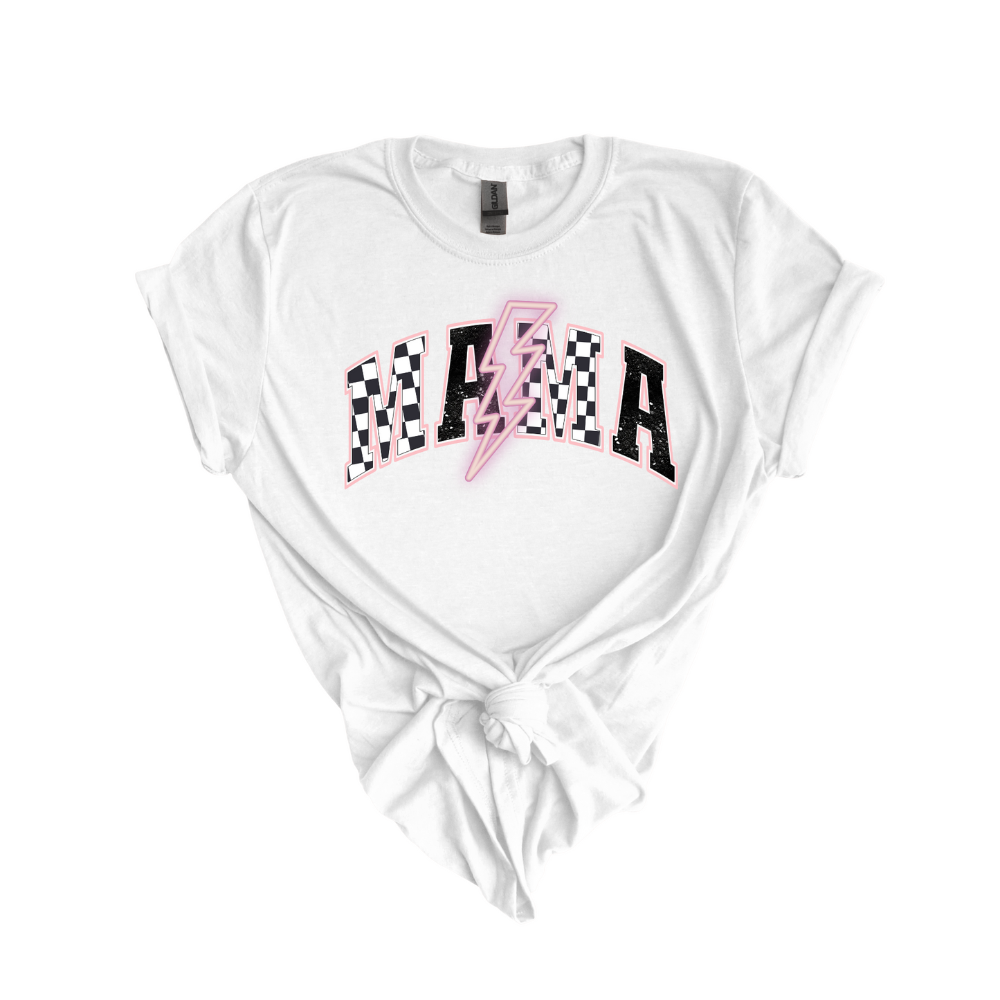 Mama light pink Bolt DTF Transfer N24