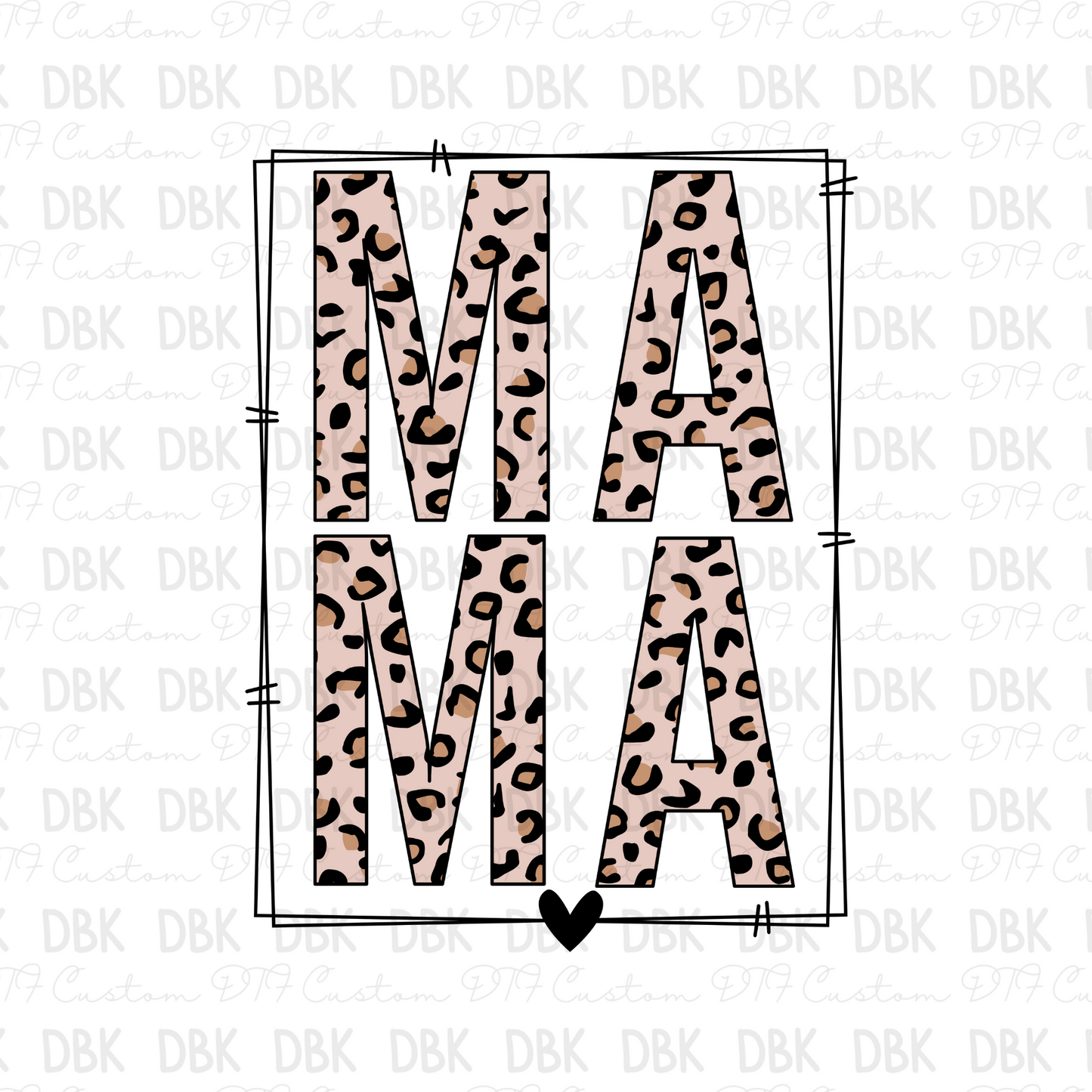 Mama lep DTF transfer N207