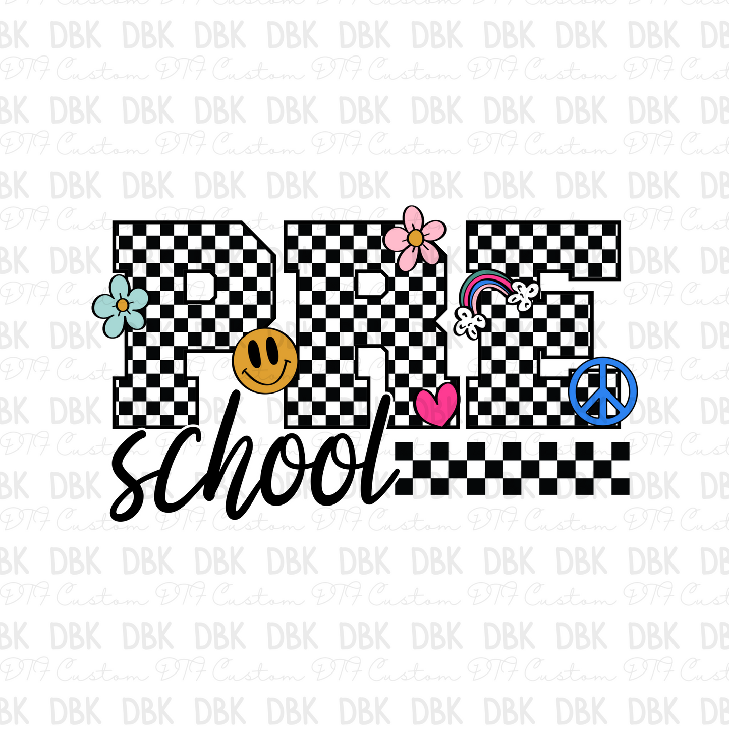 Pre-School DTF Transfer A212