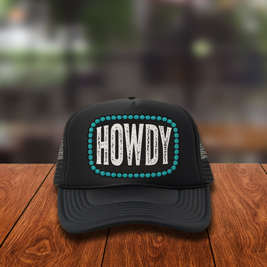 Howdy DTF transfer B387