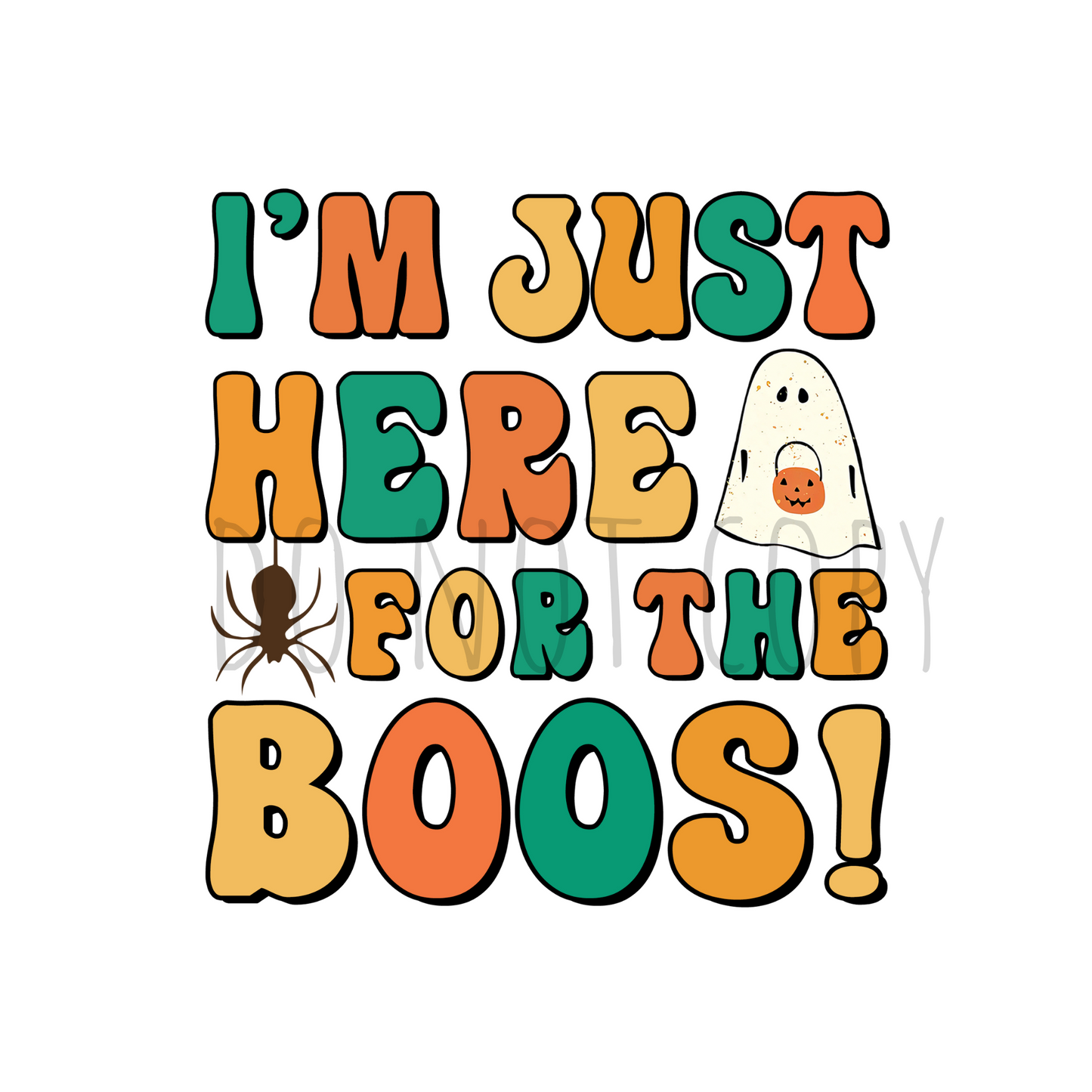 I'm just here for the boos! DTF transfer H30