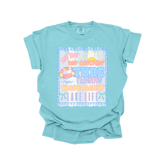 Lake coquette summer DTF Transfer