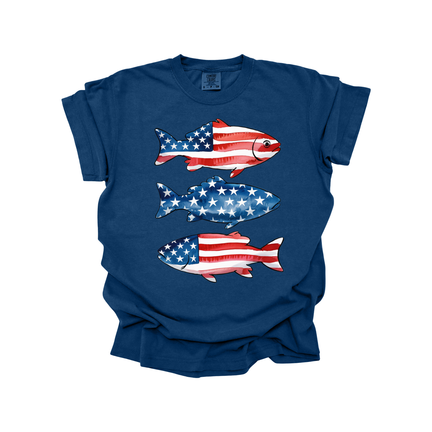 USA Fish DTF Transfer R198
