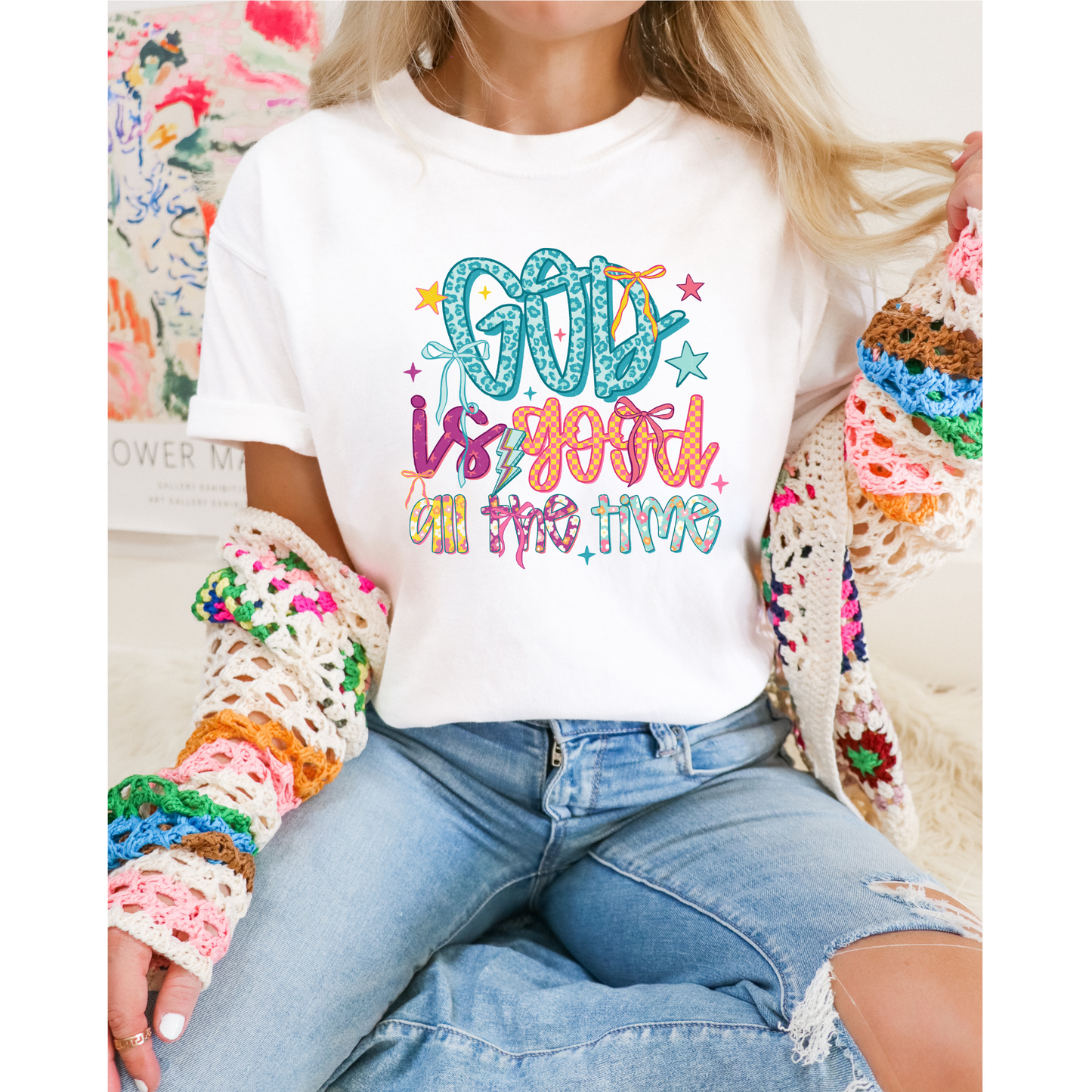 God is good all the time DTF Transfer FT46